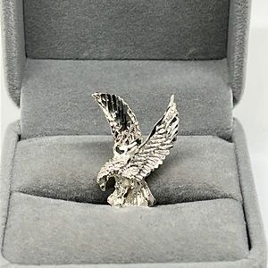 Sterling silver Eagle charm